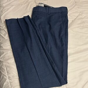 H&M Navy Slim Fit Trousers